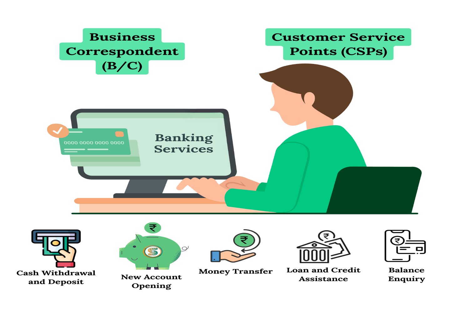  Why should you open your bank csp account through Save India csp?